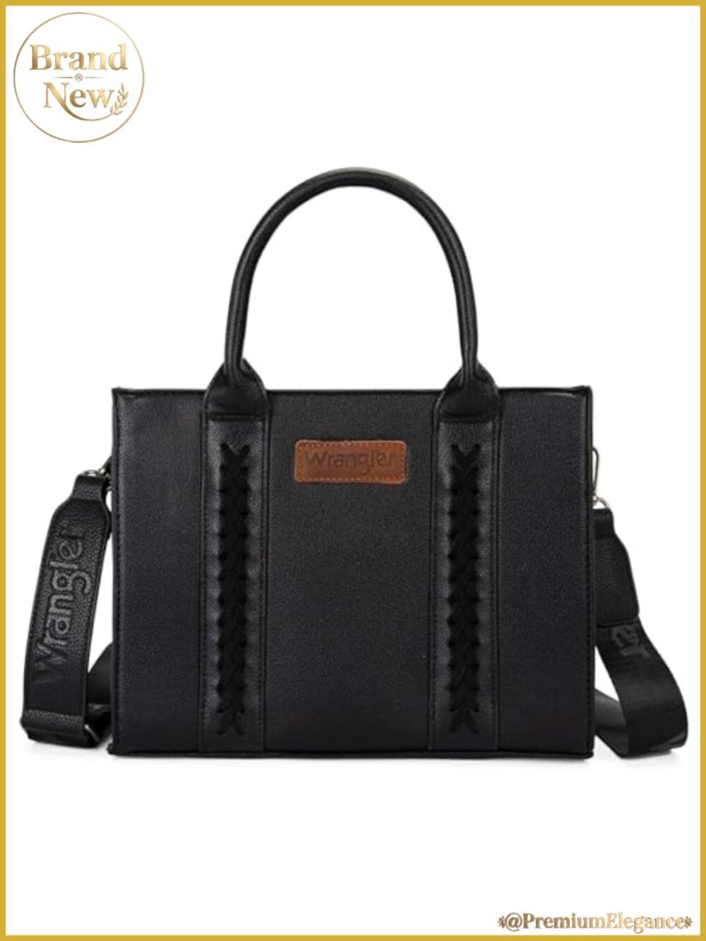 Womens Faux Leather Whipstitch Top-Handle Hobo Tote Purse with Crossbody Strap